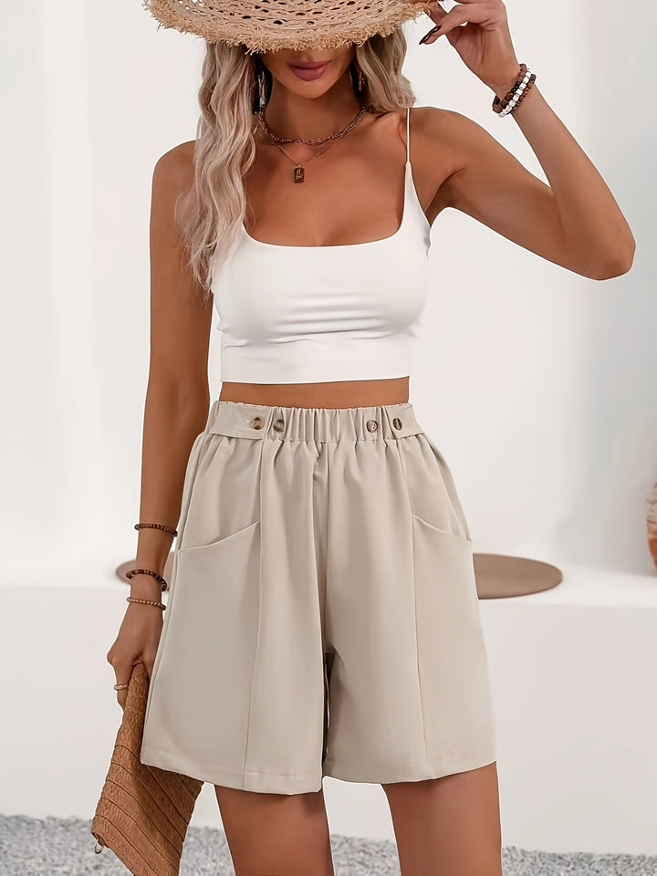 Dames Korte Broek Met Hoge Taille