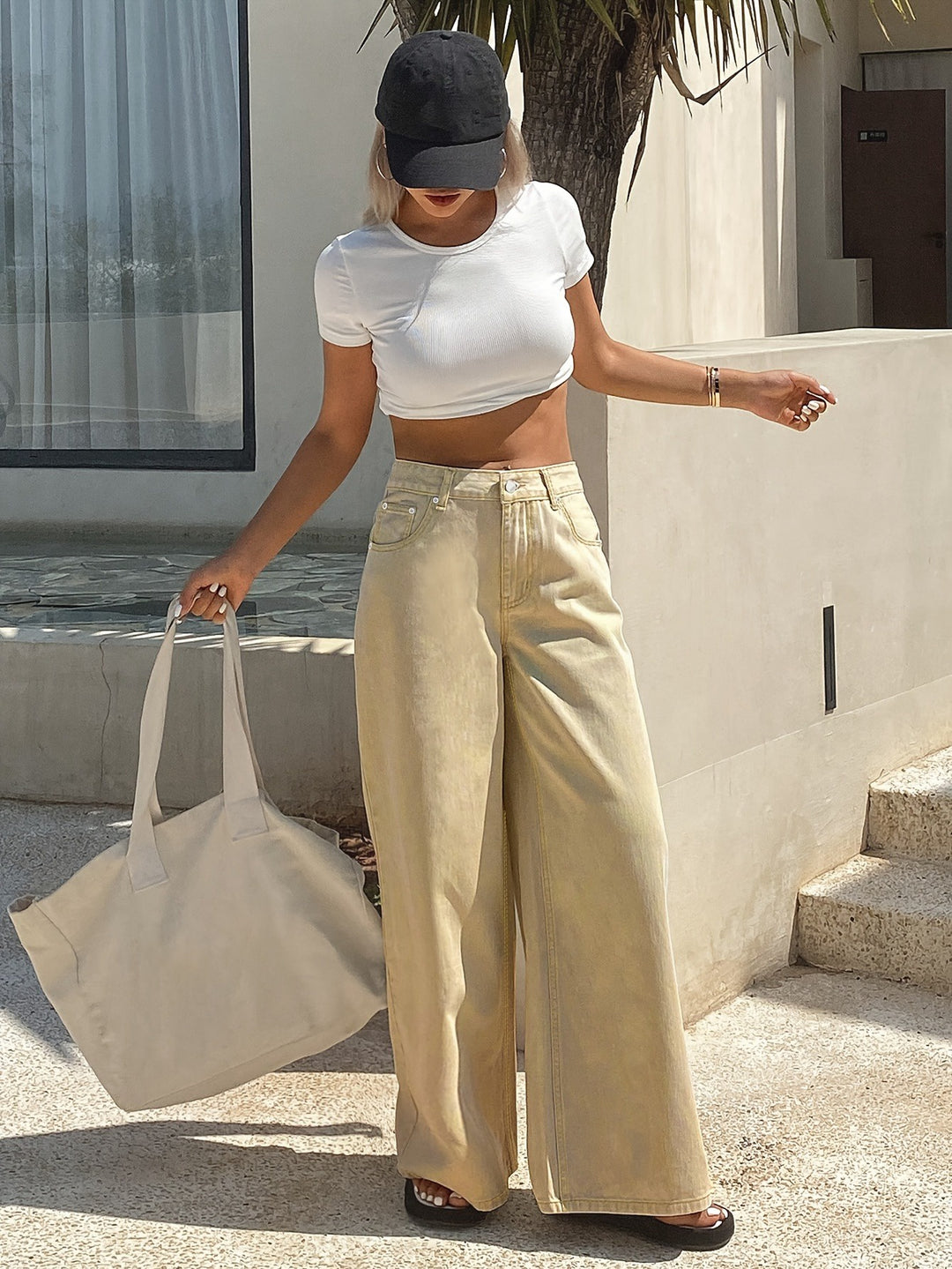 Dames Wijde-Pijpen Broek