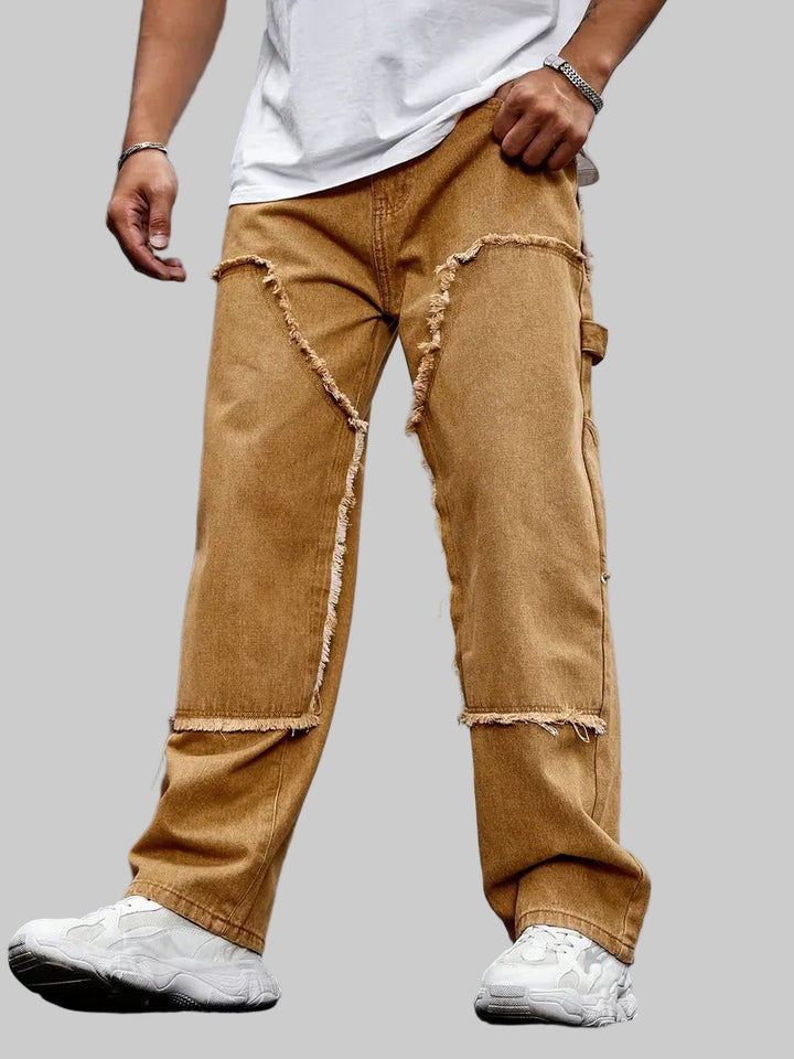 Heren Patchwork Broek