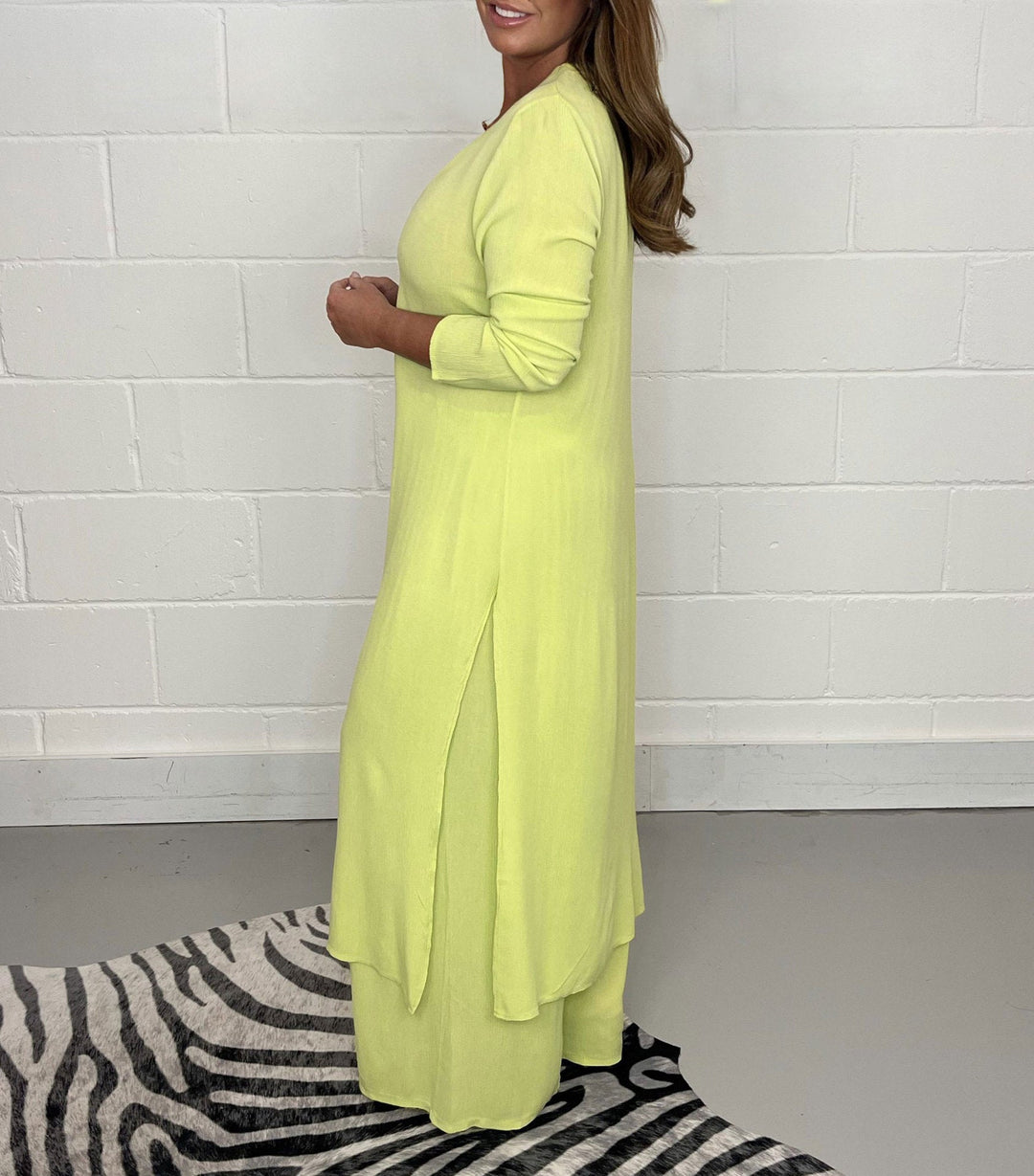 Dames V-hals tweedelige set Lente