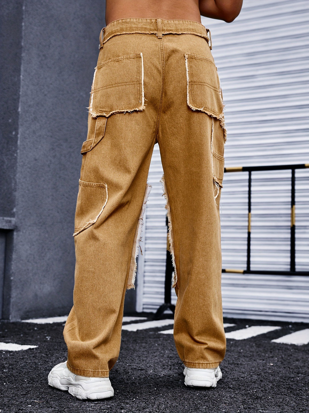 Heren Patchwork Broek