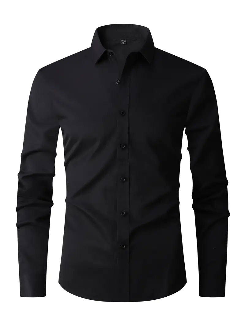 Heren Smart Shirt Lange mouwen