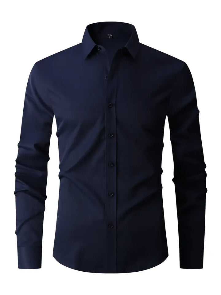 Heren Smart Shirt Lange mouwen