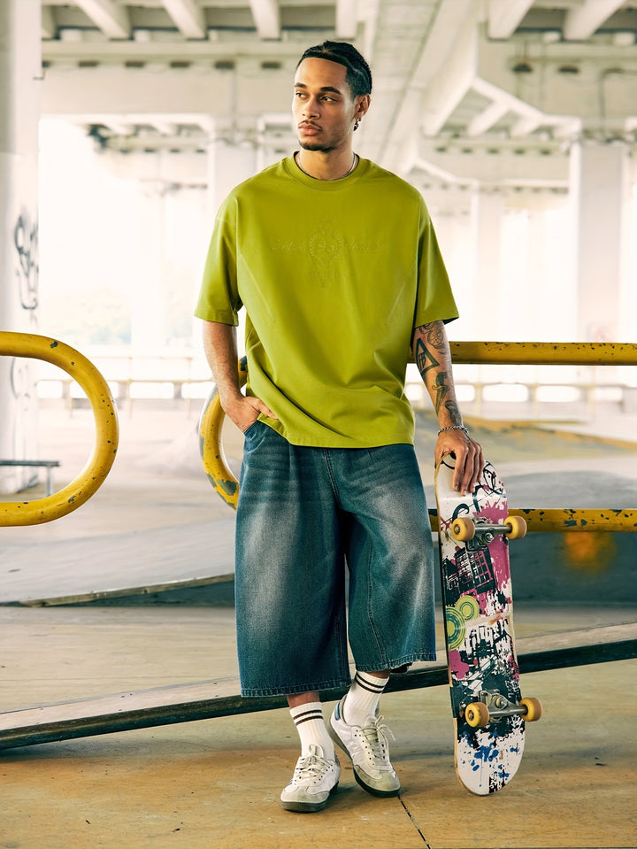 Heren T-shirt Met Opdruk