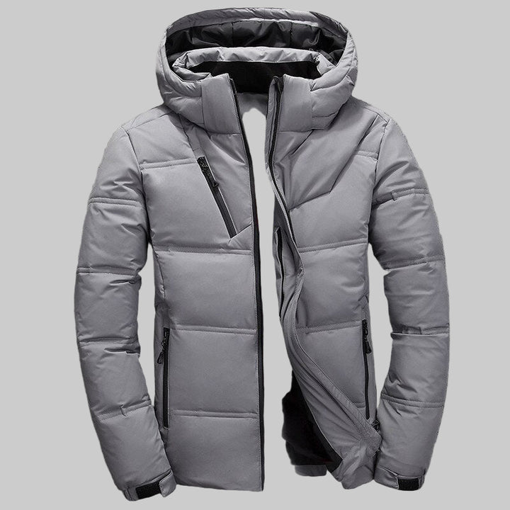 Heren Winterjas Met Capuchon Warm