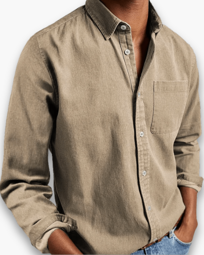 Klassiek herenoverhemd Veelzijdig Modern