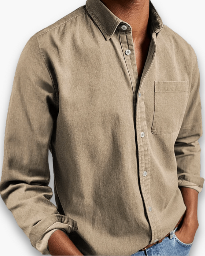 Klassiek herenoverhemd Veelzijdig Modern