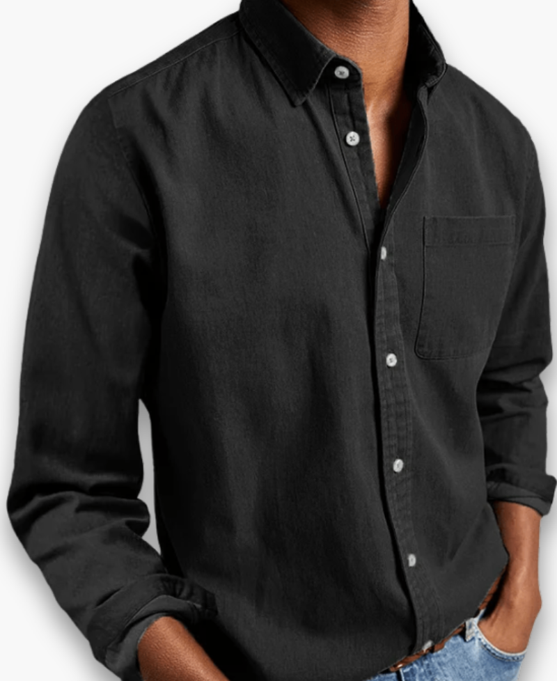 Klassiek herenoverhemd Veelzijdig Modern