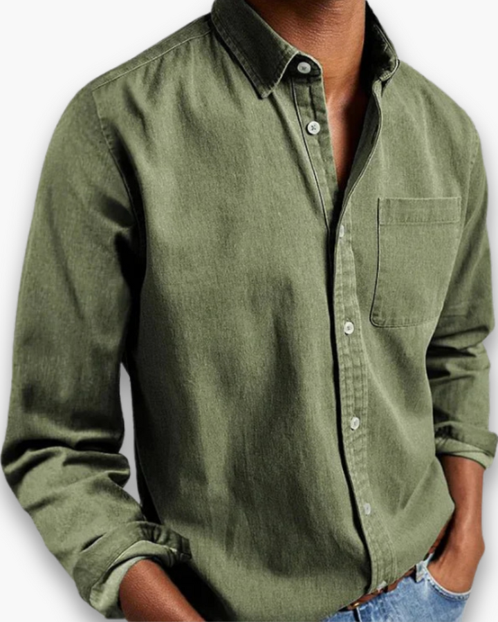 Klassiek herenoverhemd Veelzijdig Modern