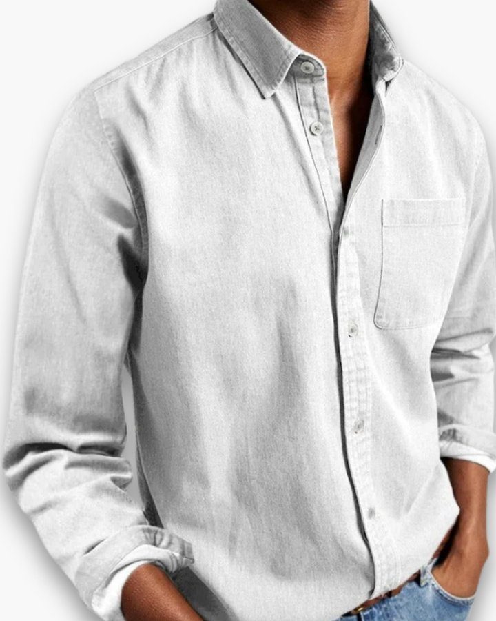 Klassiek herenoverhemd Veelzijdig Modern