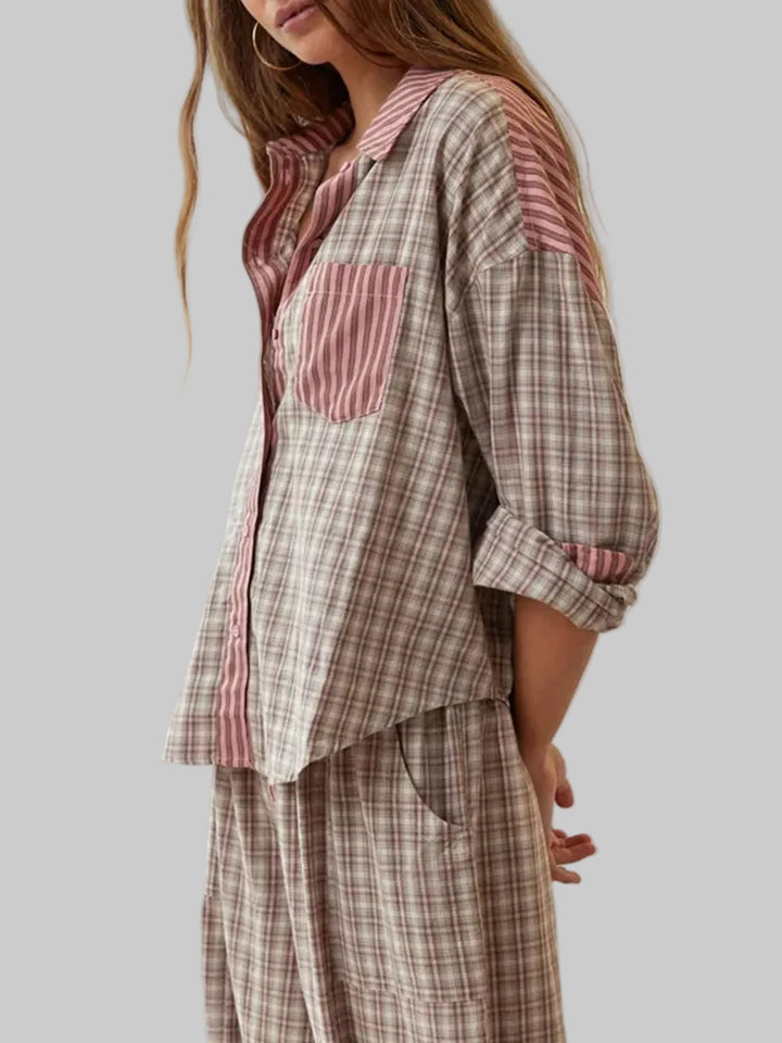 Warme Pyjama Van Fleece Voor Dames